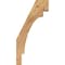 Ekena Millwork 3 1/2"W x 12"D x 24"H Merced Smooth Knee Brace, Western Red Cedar BRC04X12X24MRC00SWR - alternate 2